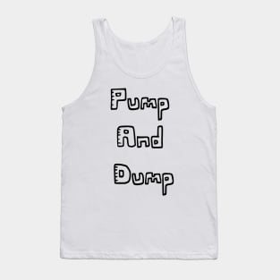 Pump and dump Comic Tank Top